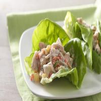 Pineapple Chicken Salad Lettuce Wraps Recipe - (4.6/5)_image