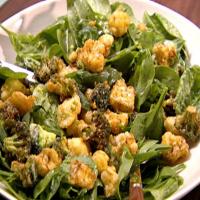 Parmesan Broccoli and Cauliflower Salad image