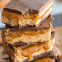 Homemade Snickers Bars_image