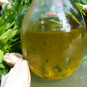 Spanish Style Garlic and Parsley Flavored Olive Oil image