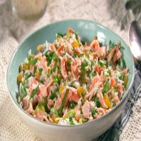 Tangy-Sweet Salmon and Rice Salad_image