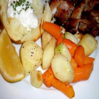 Roasted Carrots and Parsnips With Meyer Lemons_image