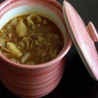 Sausage, Bean and Cabbage Soup image