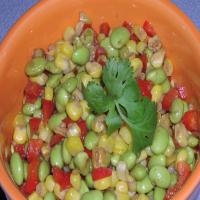Edamame (Soybean) & Corn Salad image