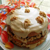 Canadian Maple Walnut Layer Cake With Fudge Frosting image