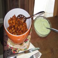 Sweet Potato Oven Fries With Avocado Dip_image