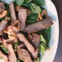 Steak and Spinach Salad image