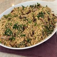 Fall Couscous with Swiss Chard, Raisins and Warm Spices_image