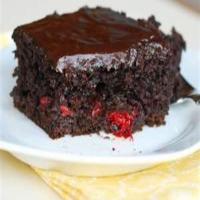 Chocolate Cherry Cake image