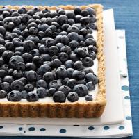 Blueberry and Buttermilk Tart image