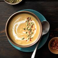 Slow-Cooker Curried Pumpkin Soup image