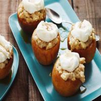 Baked Apples with Oatmeal and Yogurt image