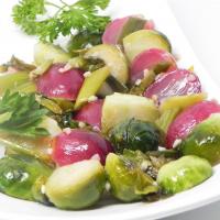 Brussels Sprouts with Grapes image