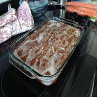 Delicious and Moist Honey Bun Cake Cinnamon Flop image