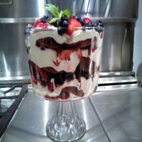 Lemon Curd and Berry Trifle image