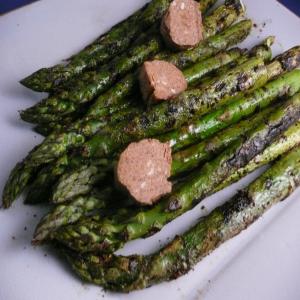 Grilled Asparagus With Barbecue Butter image