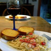 Baby Shrimp Scampi and Angel Hair Pasta (Rachael Ray)_image