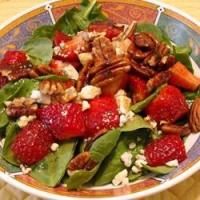 Strawberry Blue Cheese Salad image