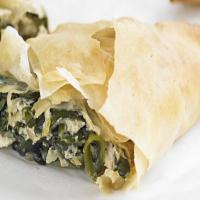 Ricotta and spinach filo parcels_image