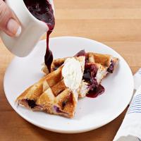 Blueberry-Lemon Cheesecake Waffles_image