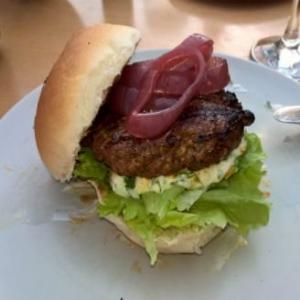 Niamh's Juicy Lamb Burgers with Raita image