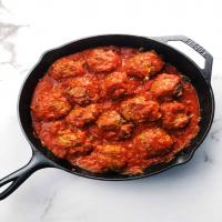 Italian Oven Baked Meatballs with Pasta_image
