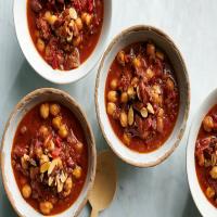 Slow Cooker Chickpea, Red Pepper and Tomato Stew image