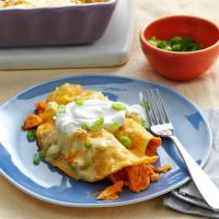 Creamy Buffalo Chicken Enchiladas image