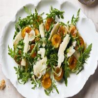 Arugula with Italian Plums and Parmesan image