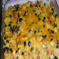 Baked Chicken and Rice With Black Beans image