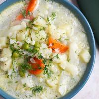 Vegetable Cauliflower Soup_image