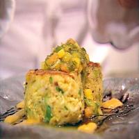 West Indian Curried Crab and Lobster Cakes image