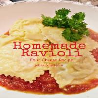 Homemade Four Cheese Ravioli_image