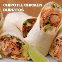 Chipotle Chicken Burritos Recipe by Tasty image