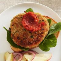 White Bean Burgers with Spinach Recipe - (4.5/5)_image