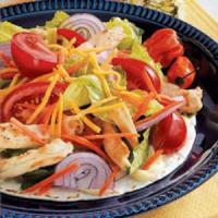 Chicken Salad on a Tortilla image