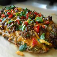 Grilled Mexican Pizza image