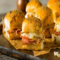 Hot Ham And Cheese Funeral Sandwiches_image