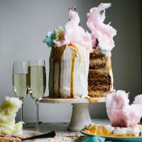 Champagne Funfetti® Ice Cream Cake image