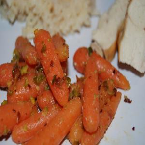 Pistachio,Lemon & Honey Glazed Carrots image