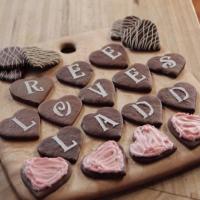 Chocolate Message Cookies image