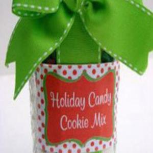Holiday Candy Cookie Mix in a Jar_image