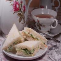 Cucumber and Dill Tea Sandwich image