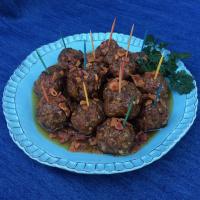 Party Meatballs with Maple Glaze_image