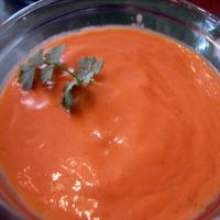 Raw Tomato Cilantro Soup image