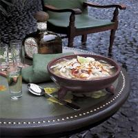 Hominy and Pork Soup with Arbol Chile Sauce_image