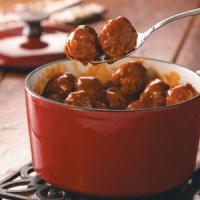 Hearty Sweet and Tangy Meatballs image