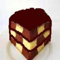 CheckerBoard Cake, Grandma Carr's_image