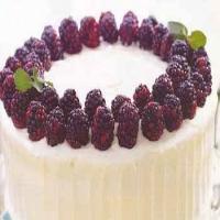 Spice Cake with Blackberry Filling and Cream Cheese Frosting image