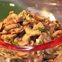 Mushroom Salad in Garlic and Parsley Vinaigrette_image